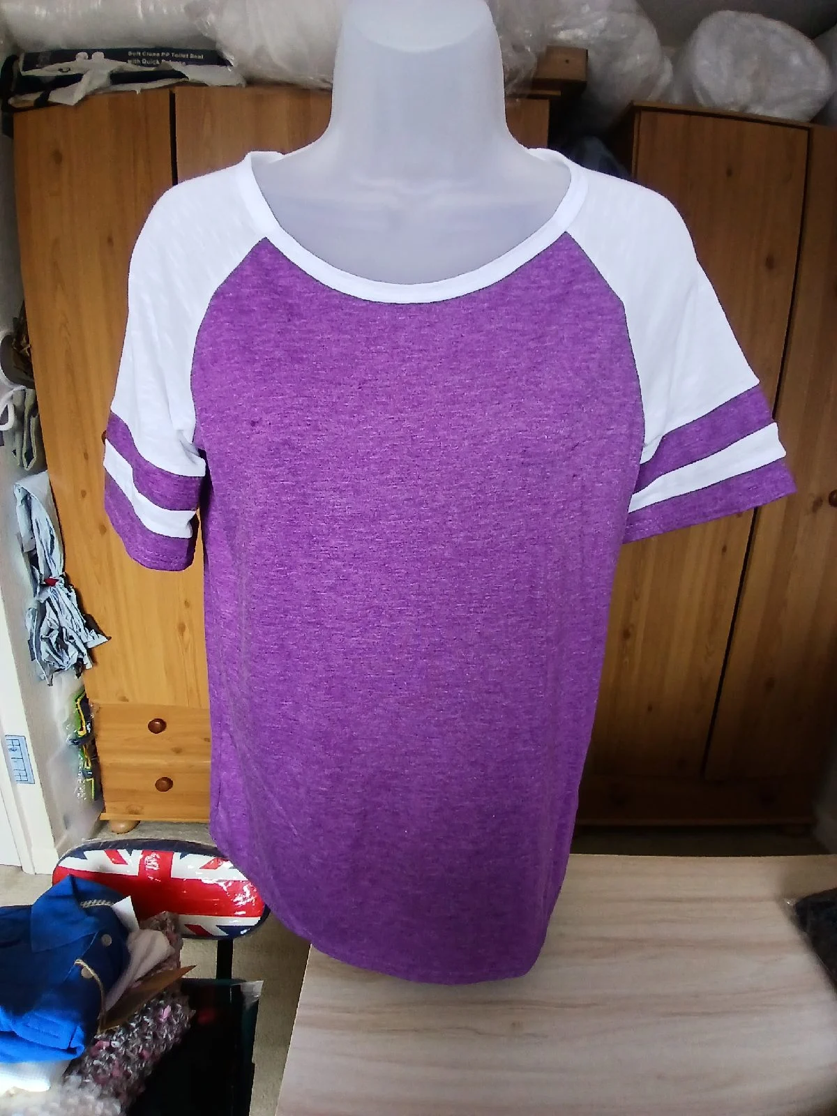 Purple shirt