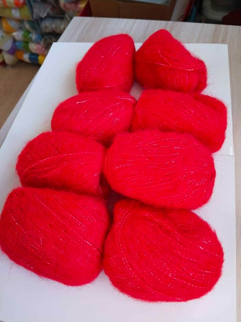 8 x yarm wool mohair
