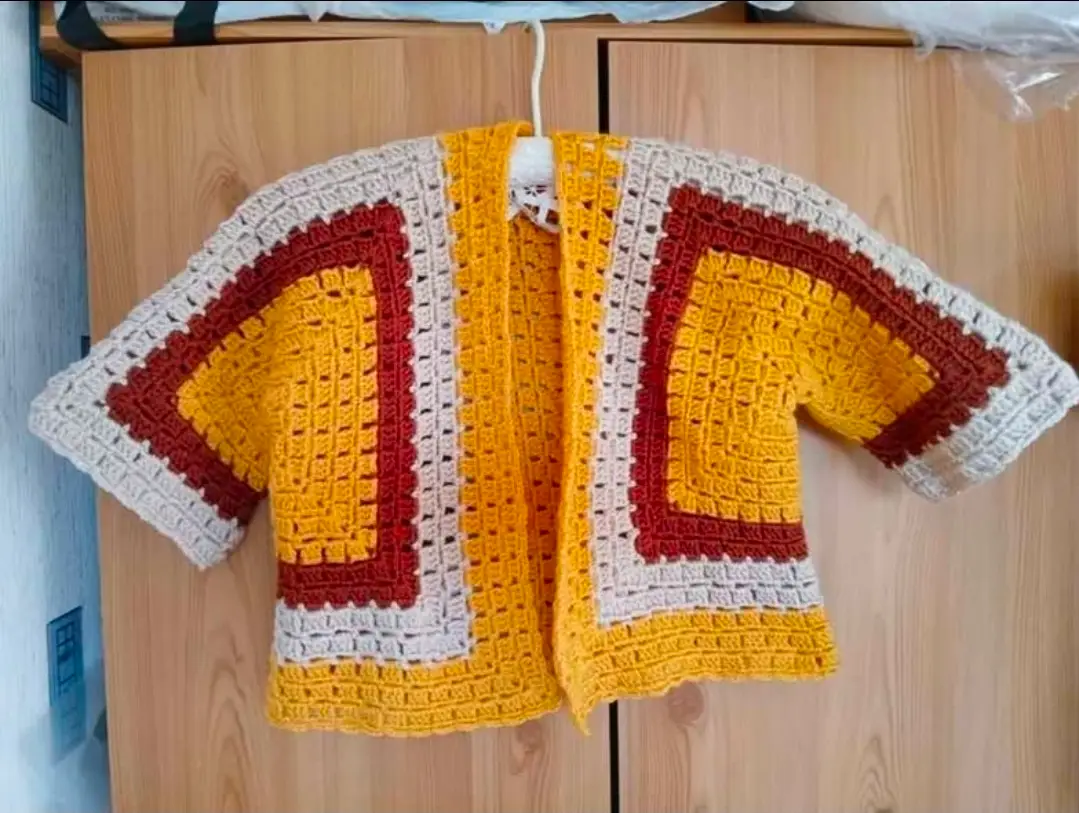 Cardigan crochet