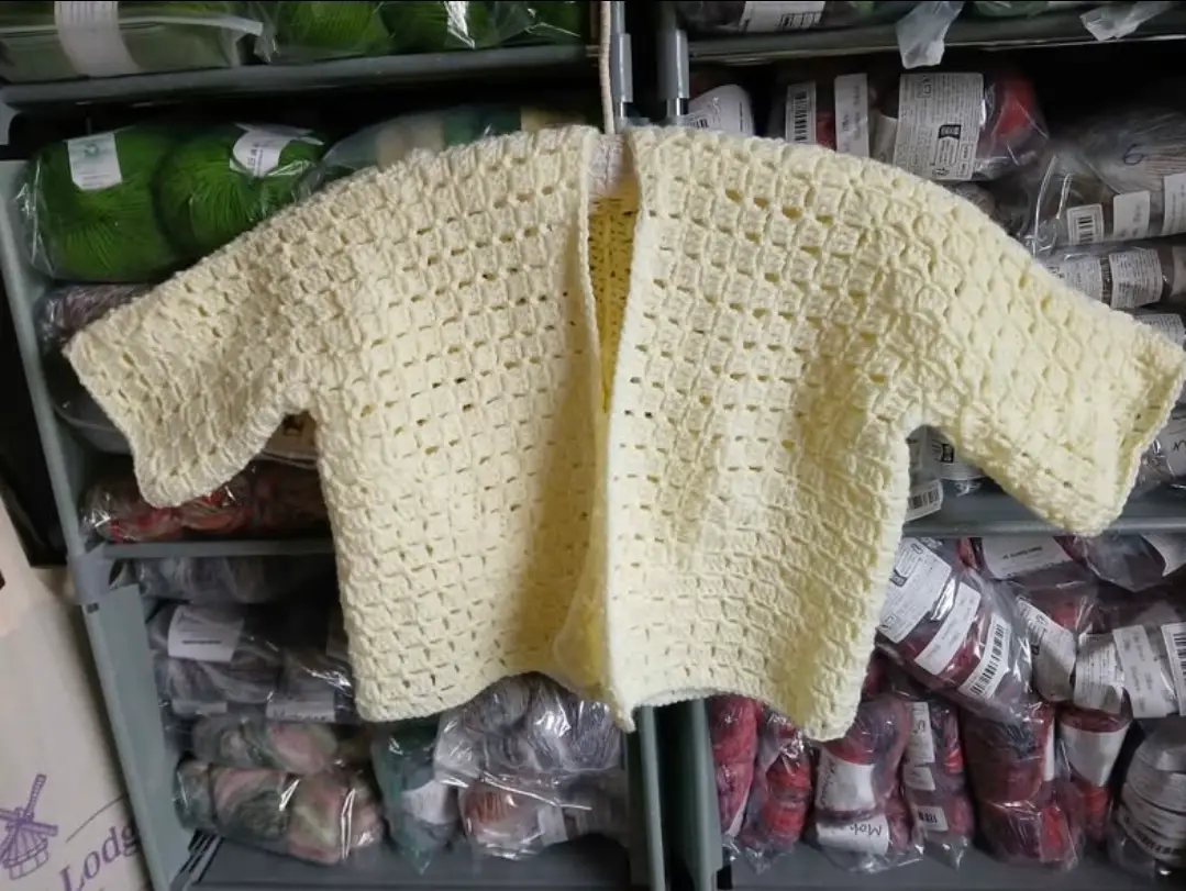Crochet cardigan