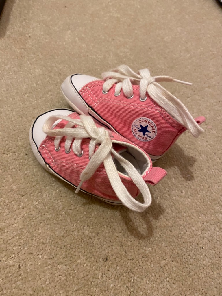 Converse Chuck Taylor All Star Crib Shoes – Pink