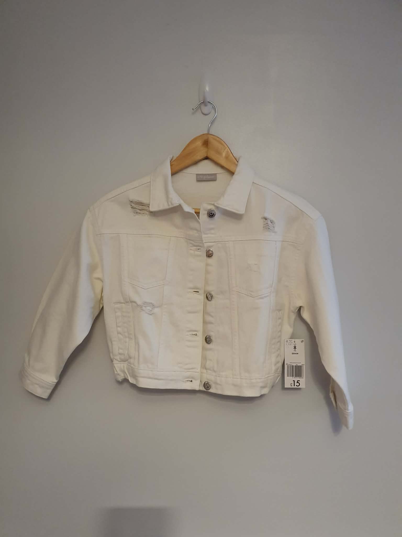 New with tags Girls denim jacket