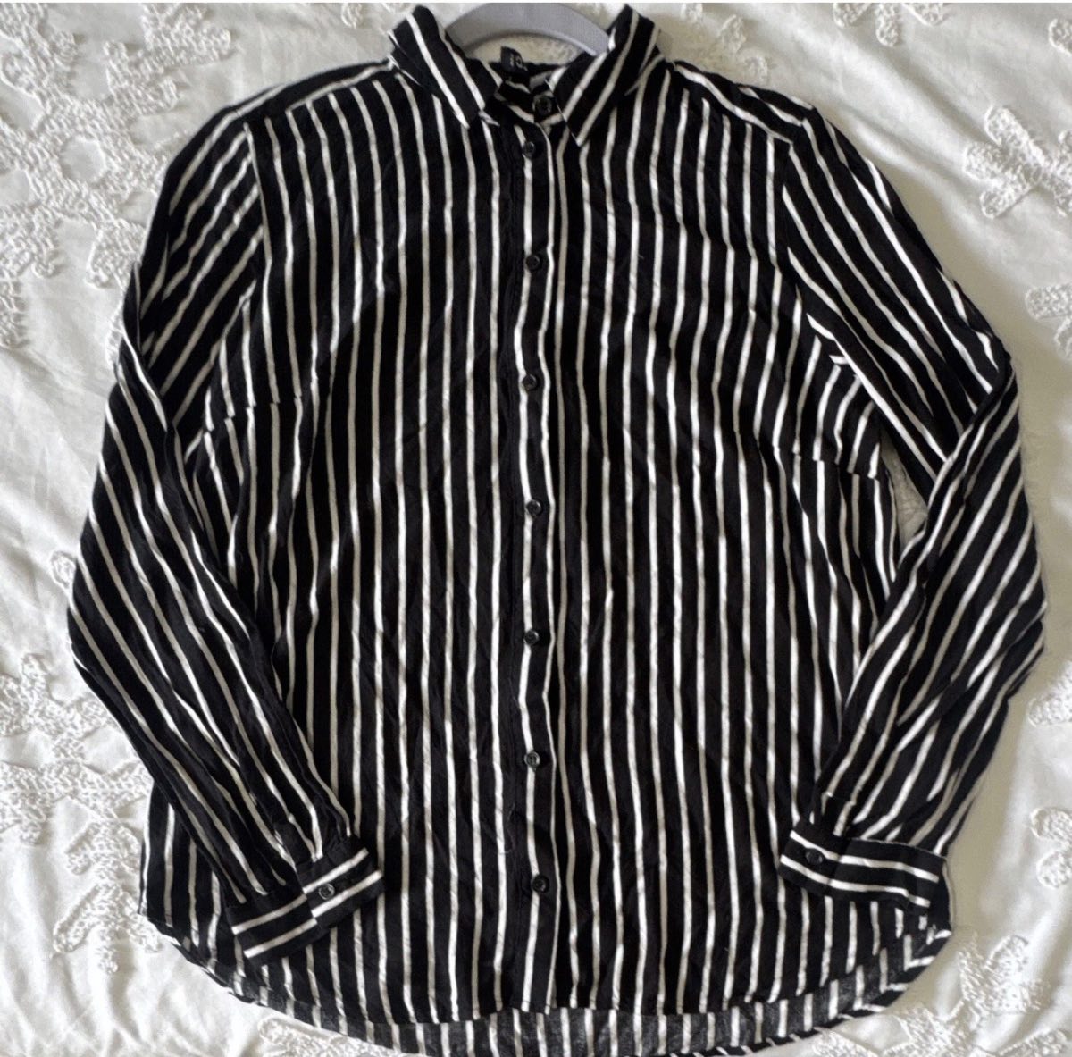 Black and white shirt