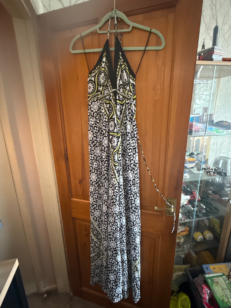 Mango long summer dress