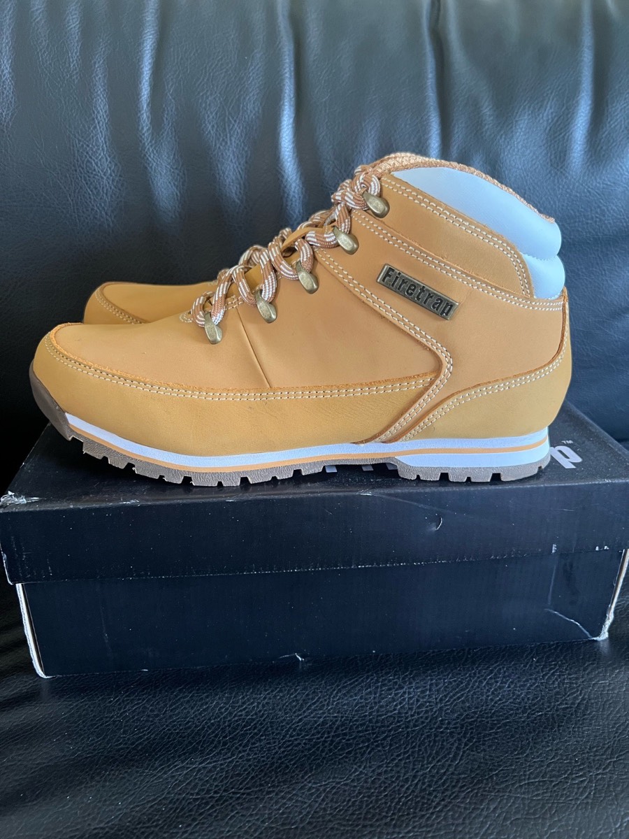 Firetrap Rhino Hiking Boots Honey/White UK 8 EU 41