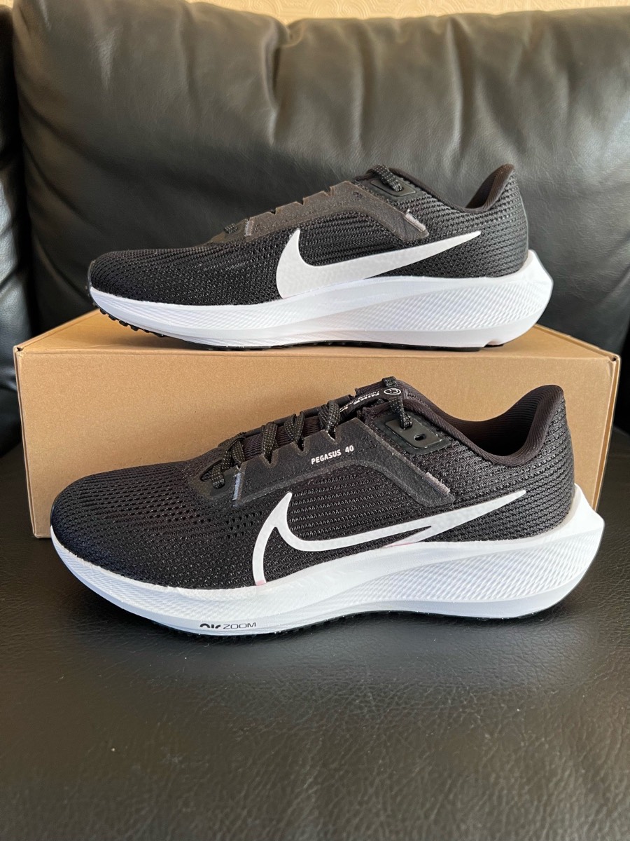 Nike Air Zoom Pegasus 40 Women’s Running Shoes UK 5 EU 38.5 Black White Anthracite