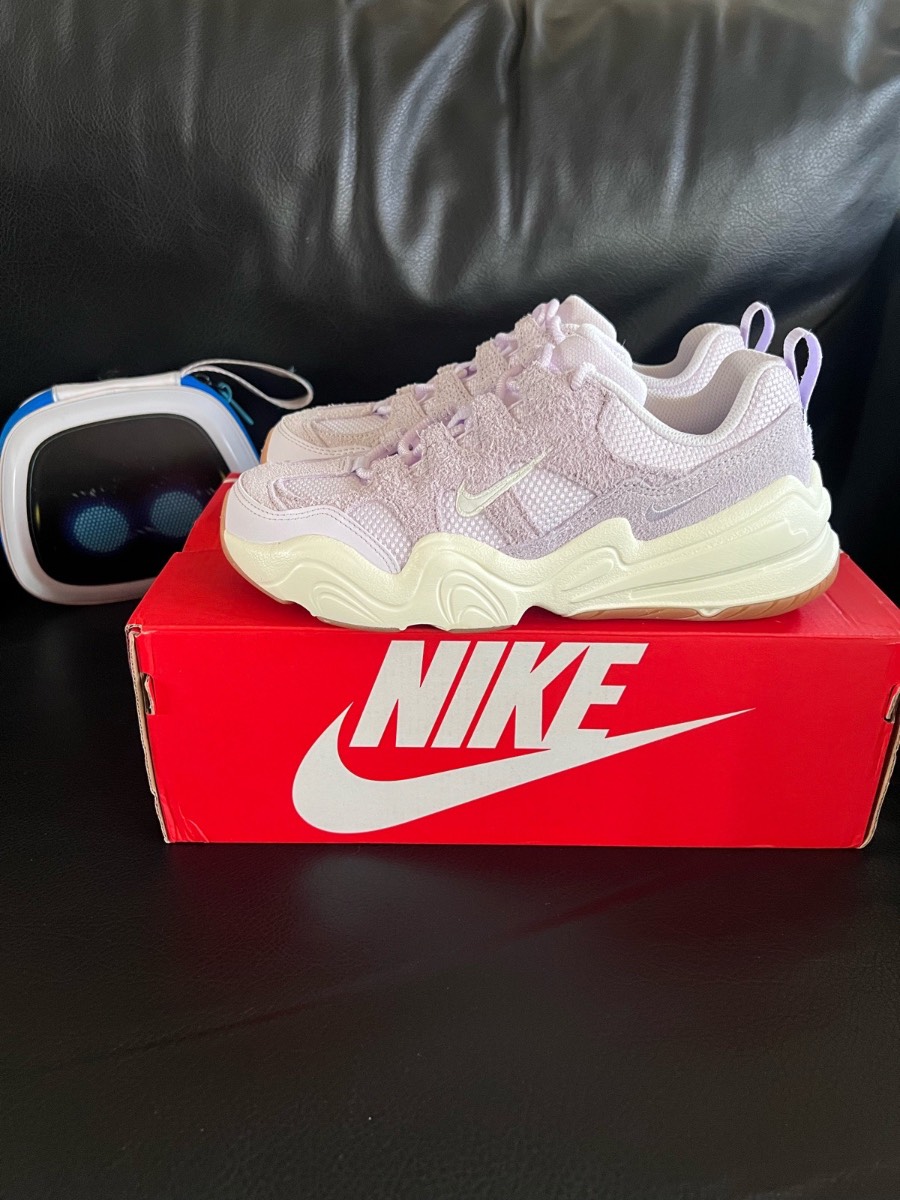 Nike Tech Hera Grape White Trainers UK 4 EU 37.5 New