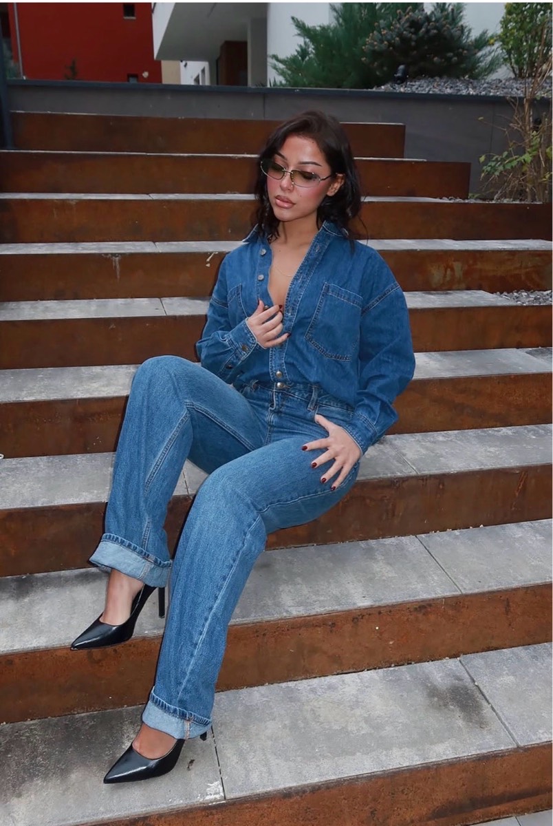Denim Jumpsuit Fashionova