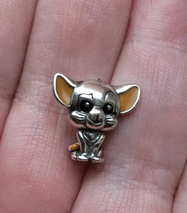 S925 Sterling Silver Simba Lion King Charm/Bead Never Worn