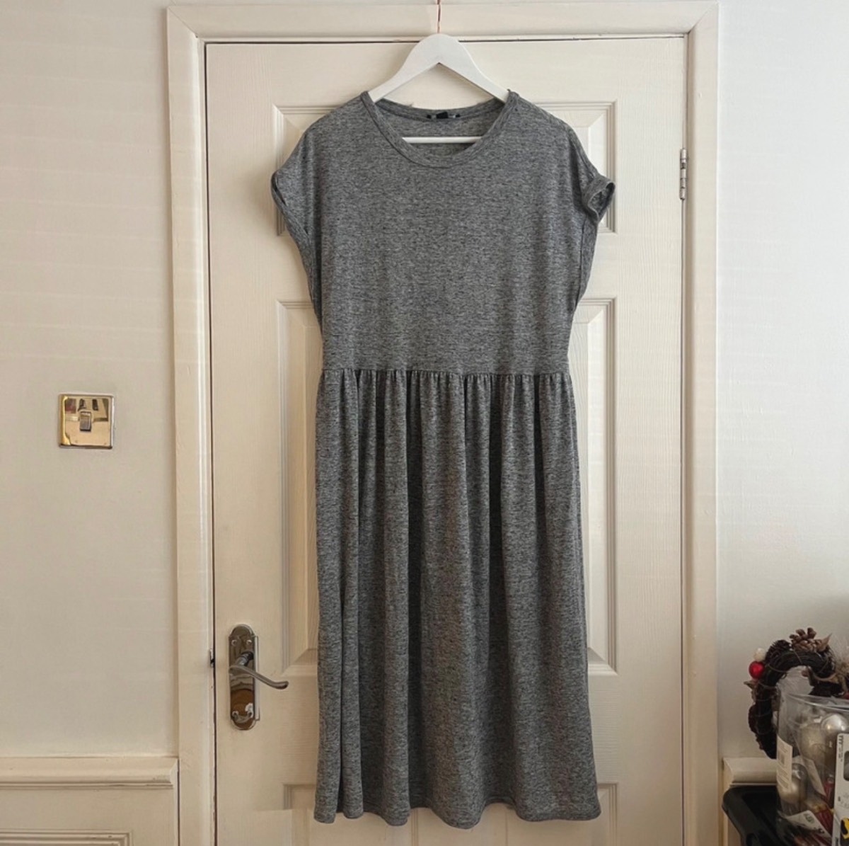 New look light grey casual summer dress