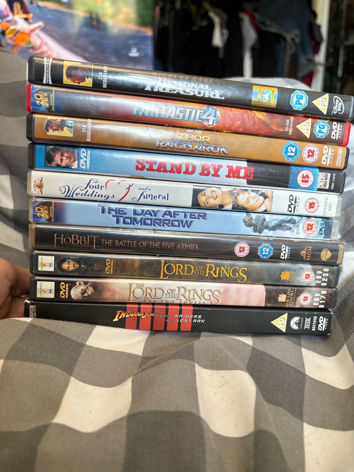 Bundle of 10 dvd’s