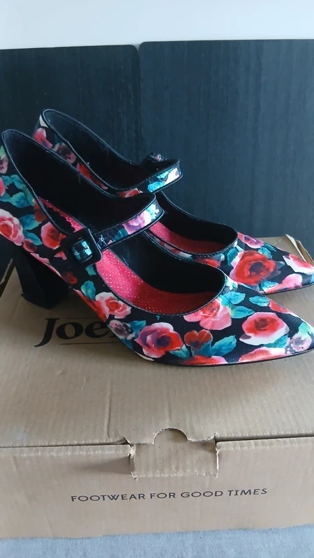 Joe Browns Floral Mary Jane Style Shoes, UK7