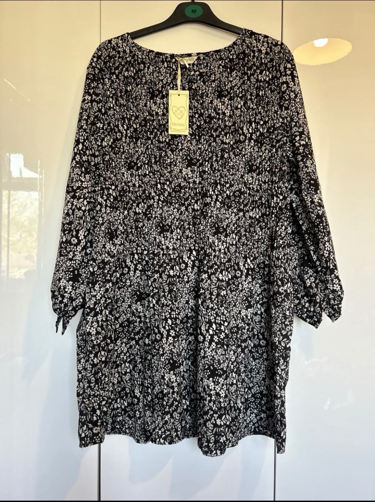 Ditsy floral summer dress size 12/14