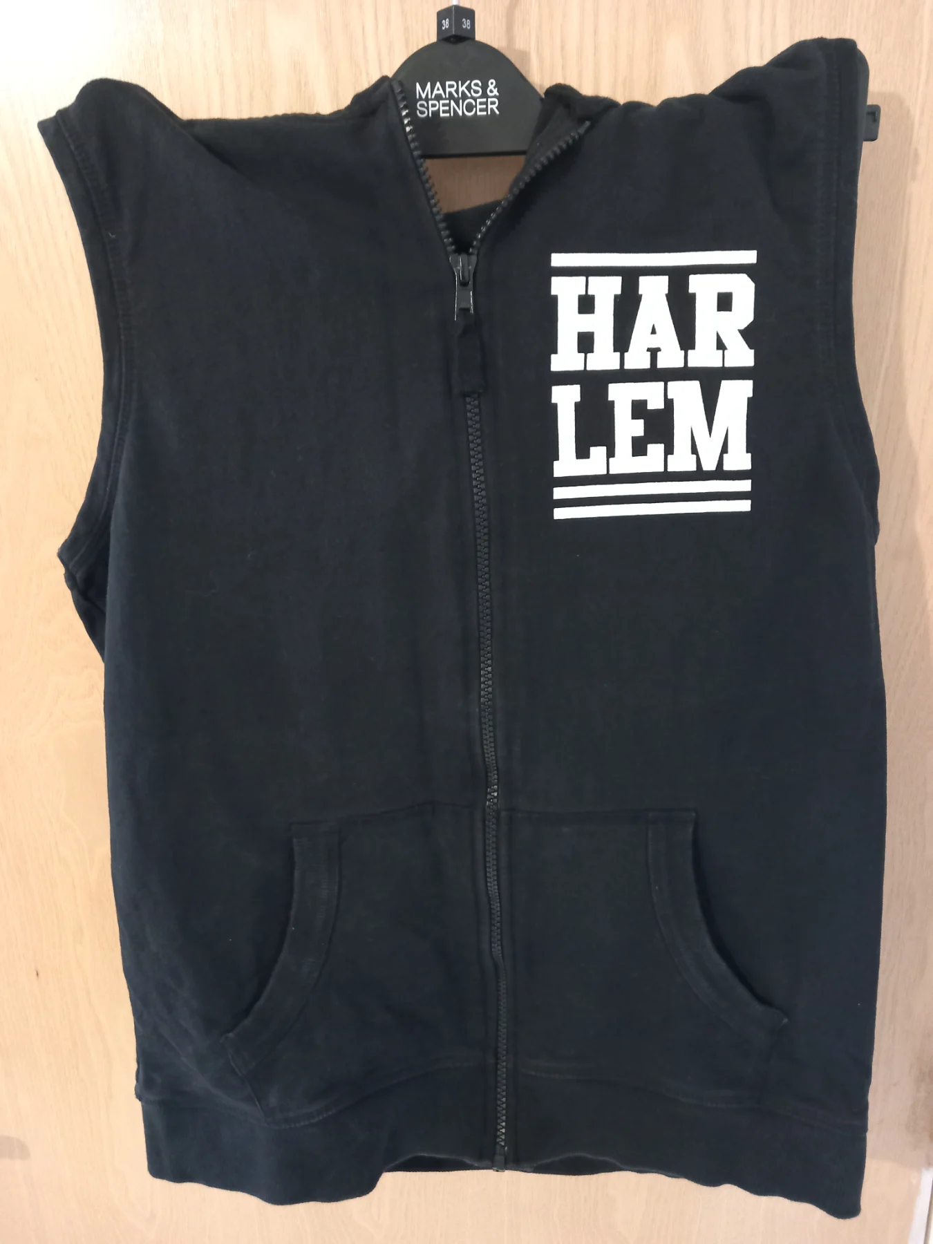 F&F sleeveless top kids 13-14yrs harlem print on front and back