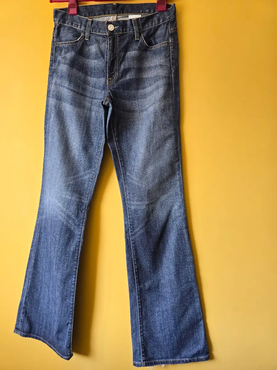 Y2K GAP Bootcut Jeans Blue Denim Flared Trousers Vintage 2004 Low Mid Rise 8L