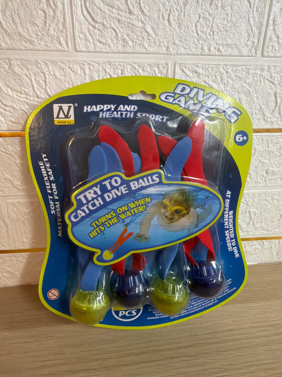 Diving Game - Try To Catch Dive Balls - Water Toy