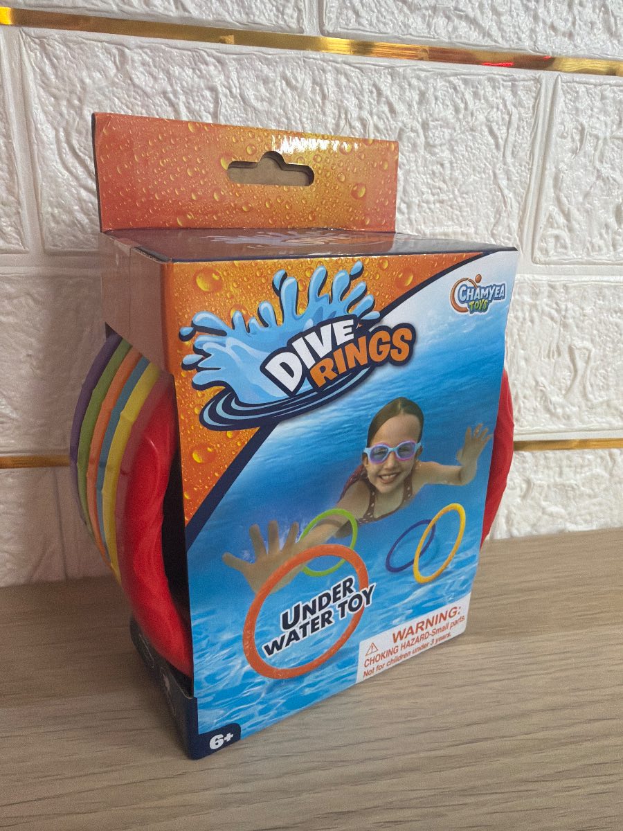 Dive Rings Under Water Toy Ages 6+