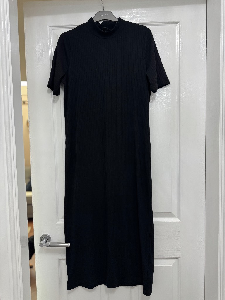 Peacocks women’s size 14 black maxi dress