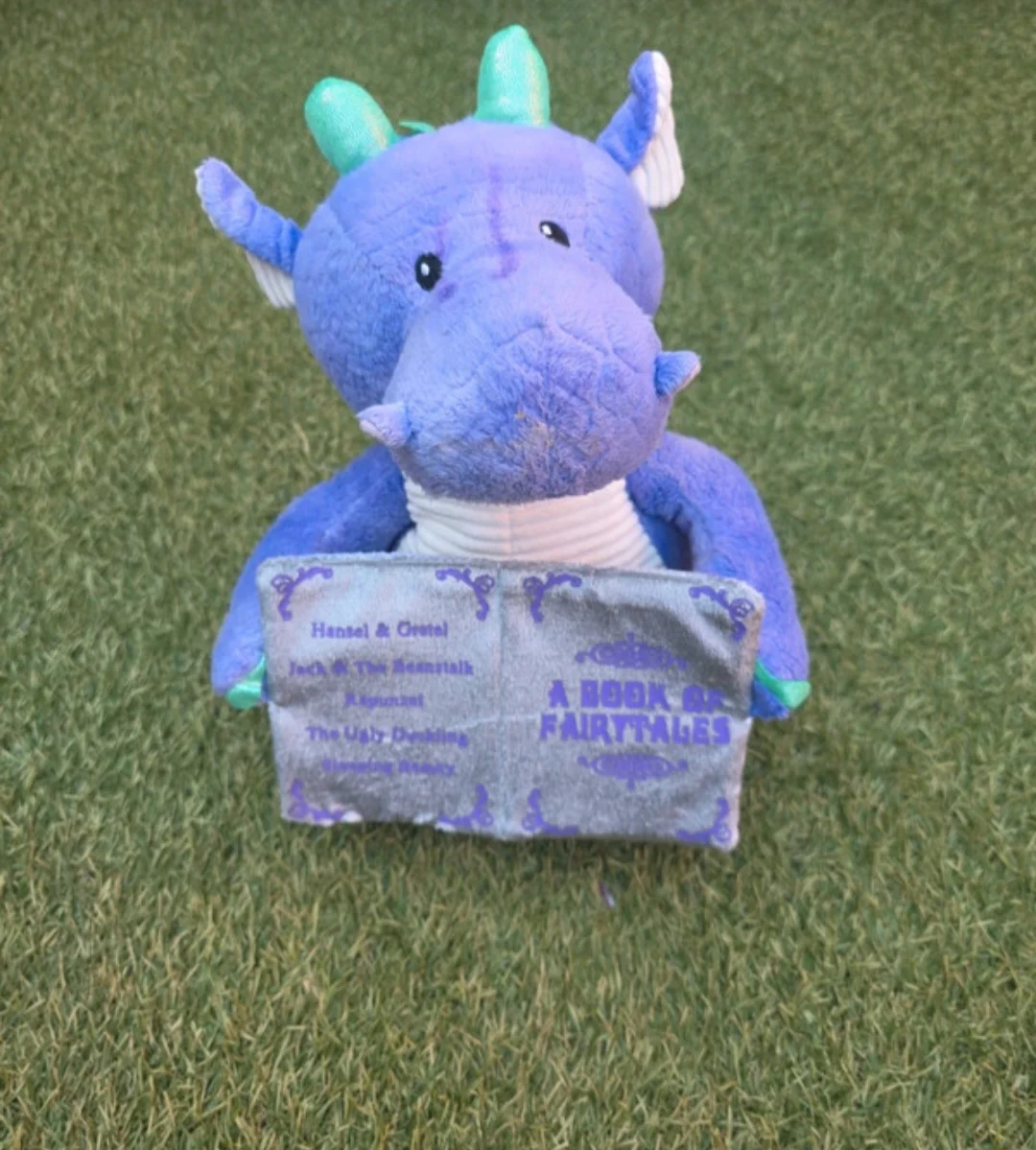 Soft Purple Dragon Plush