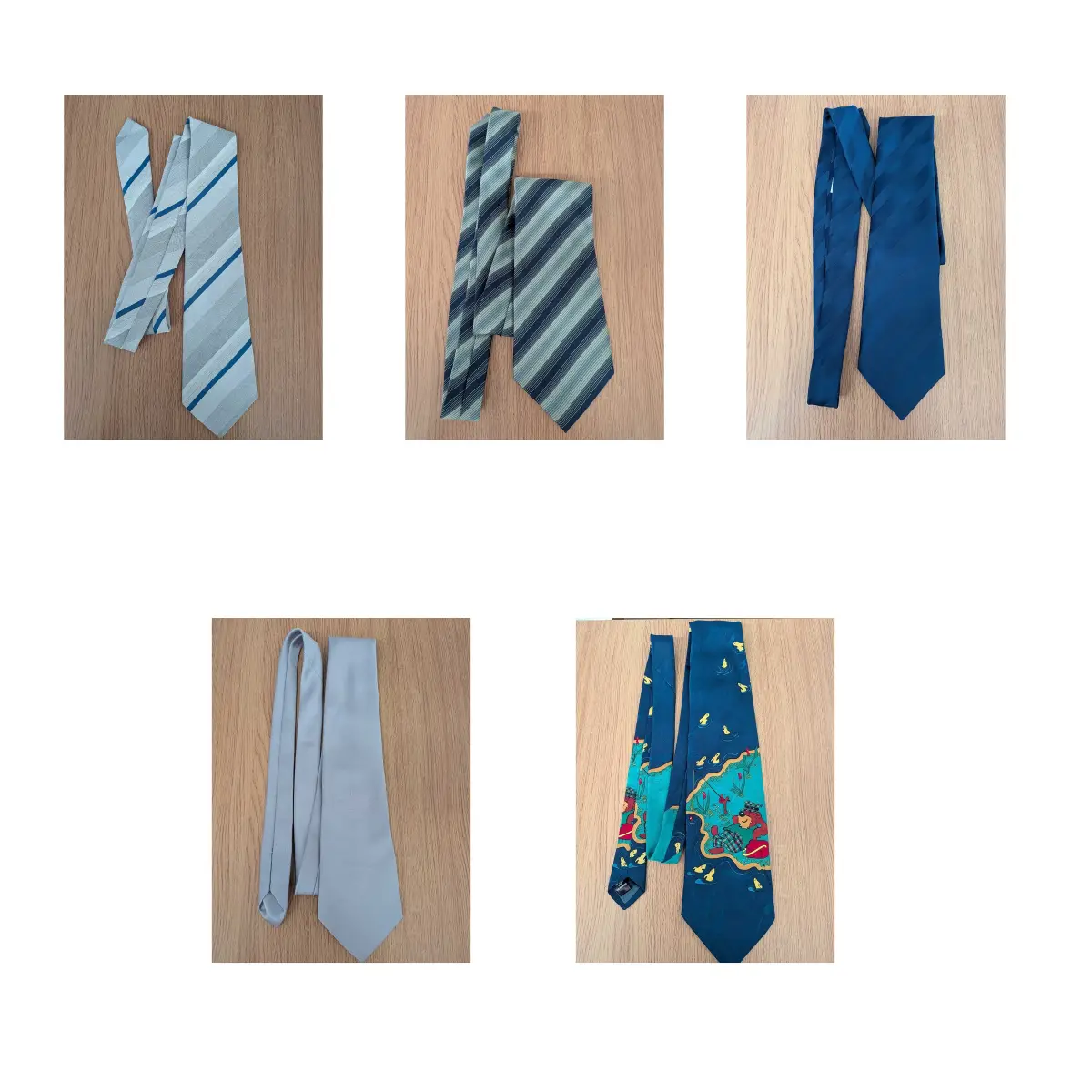 Bundle of vintage ties