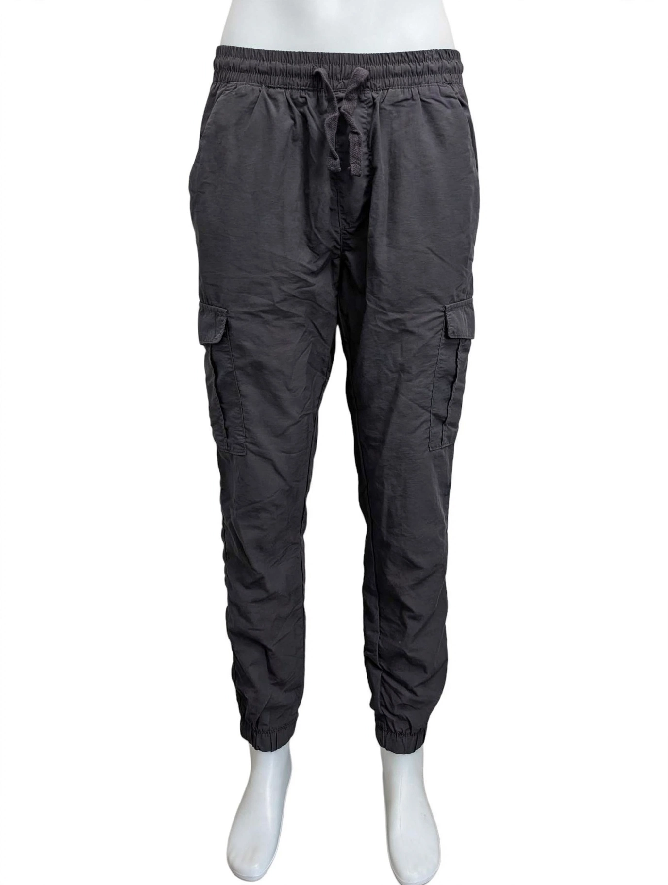 Brave Soul London Black Cargo Pants - Mens Size 30 - Relaxed Fit - Combat