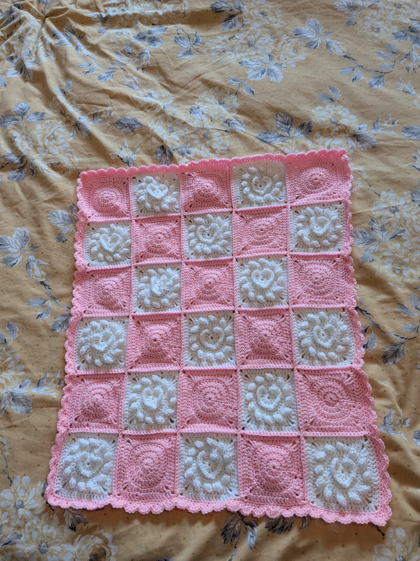 Pure love baby blanket