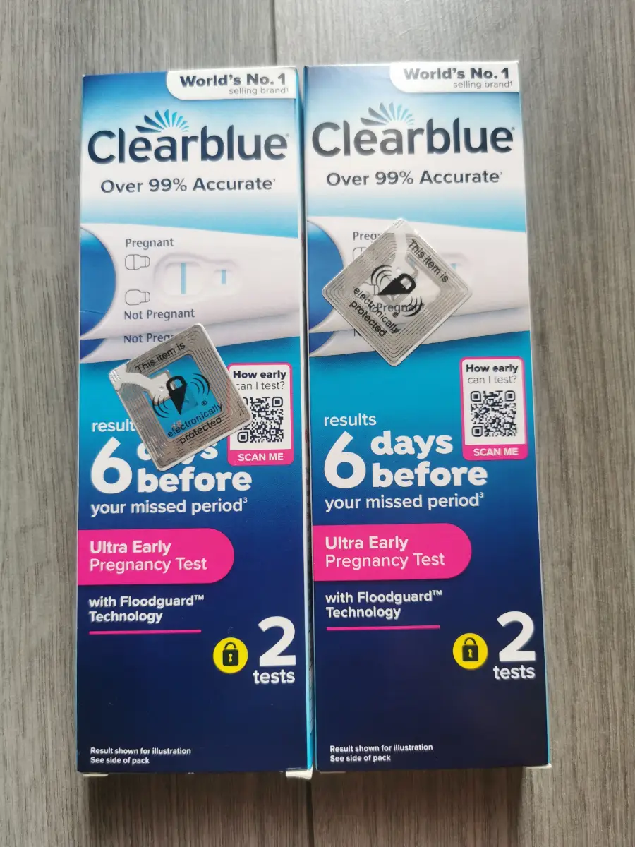 2 x 2 Clearblue Ultra Early Pregnancy Tests