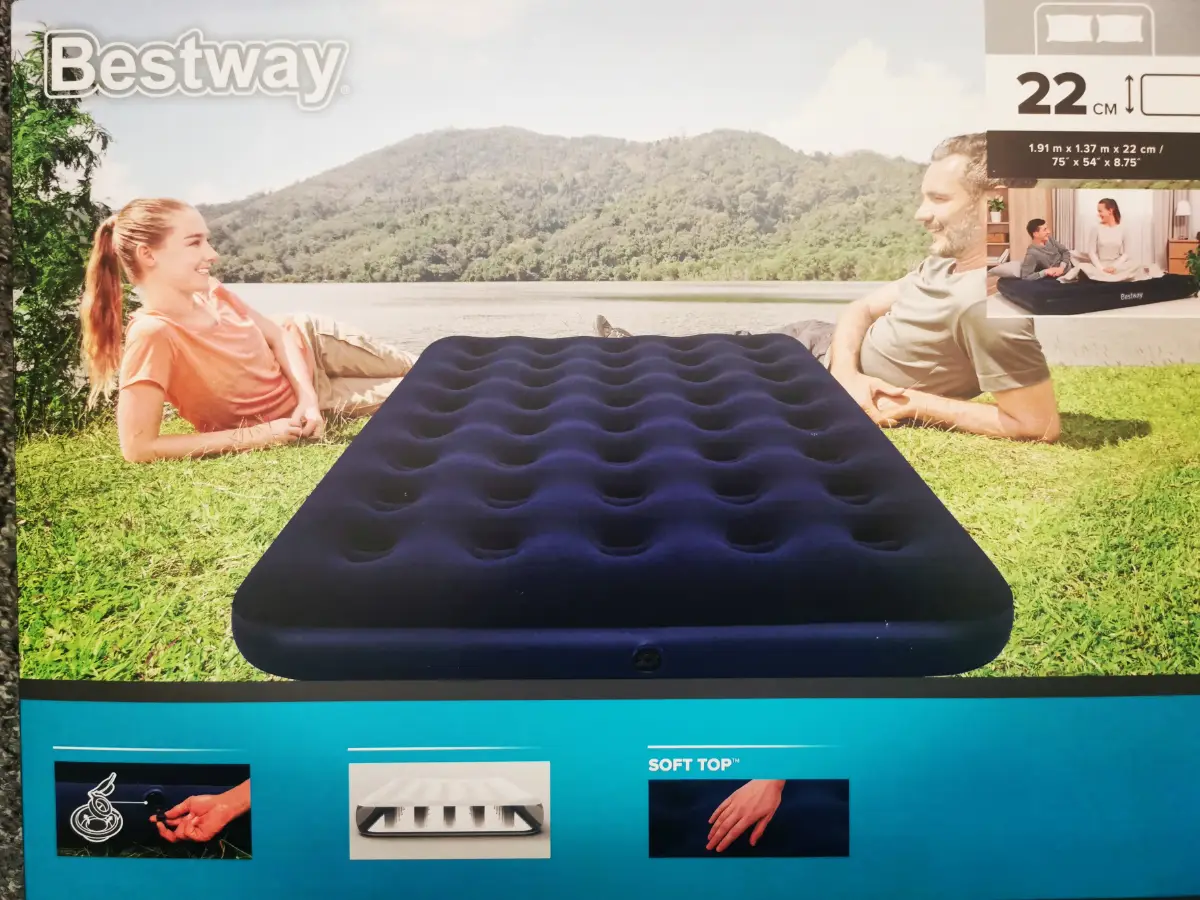 BESTWAY double air camping matress new!