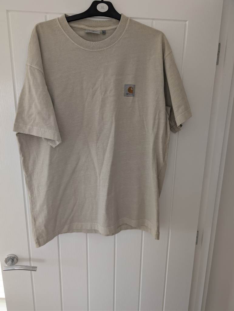 Carhartt WIP Nelson T-Shirt - Beige / Khaki (Size XL)