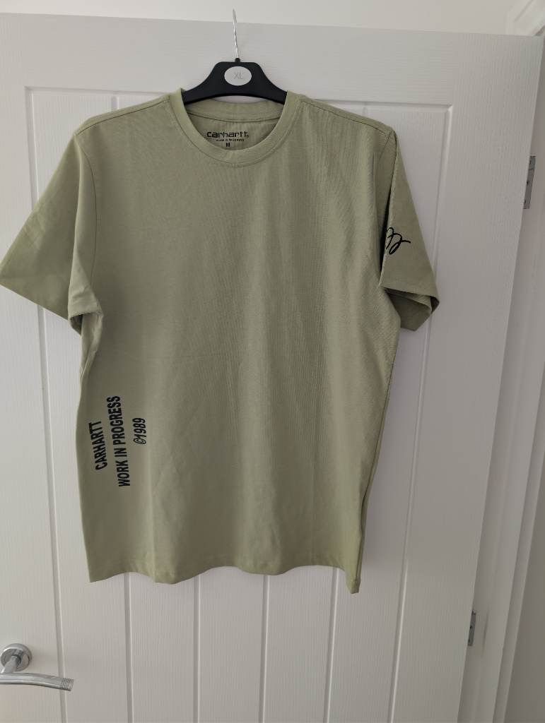 Carhartt WIP "Signature" Graphic T-Shirt - Sage Green (Size M)