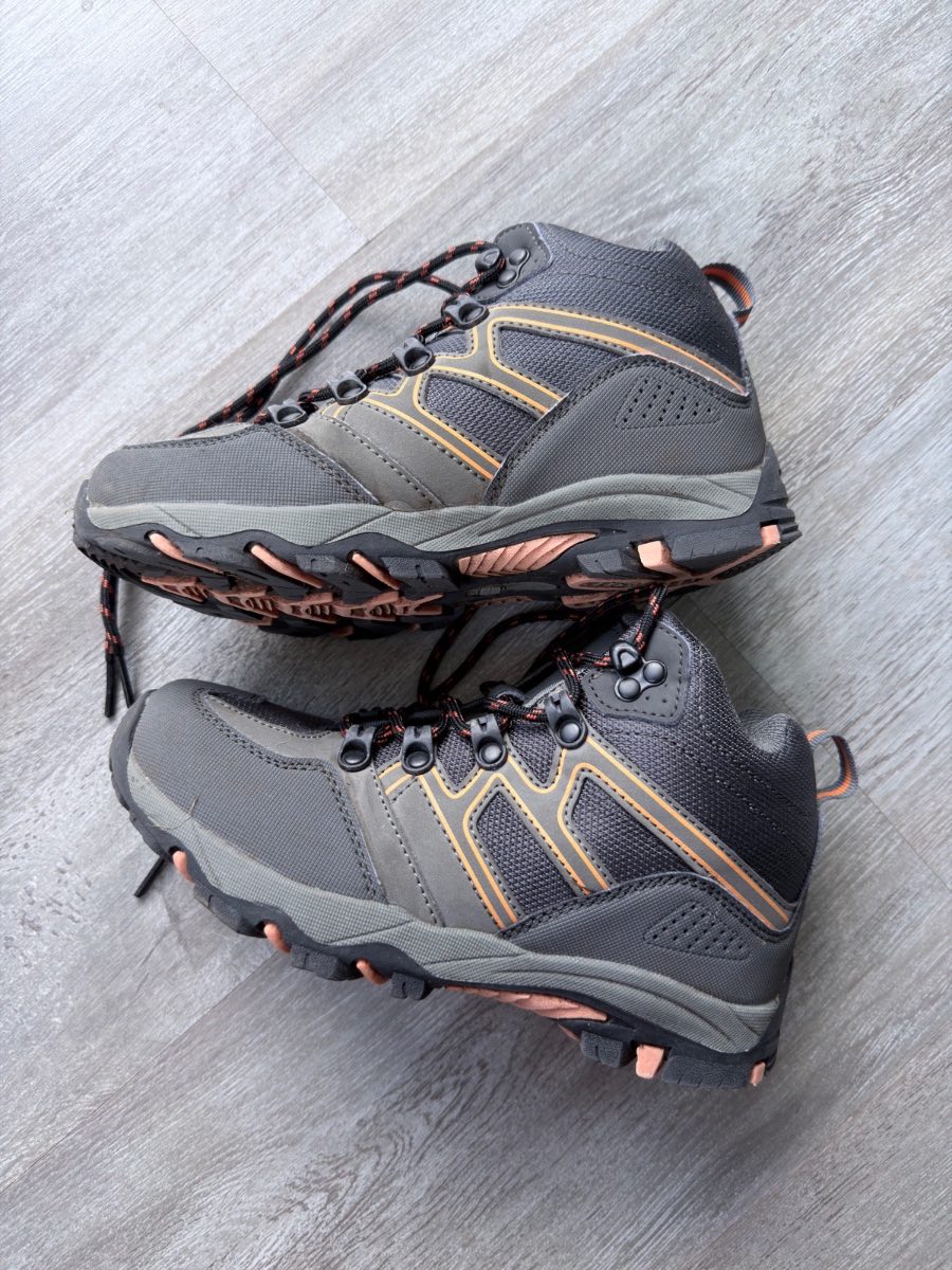 Mountain Warehouse Grey Oscar Kids Walking Boots, Size UK 2