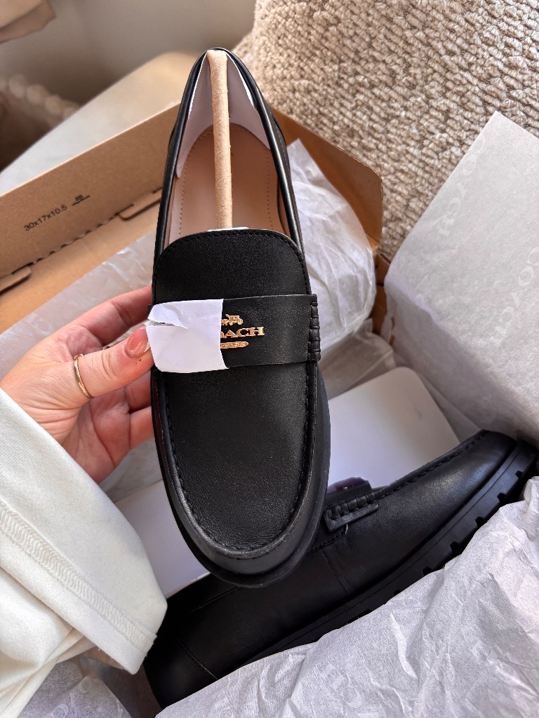Coach janie loafers