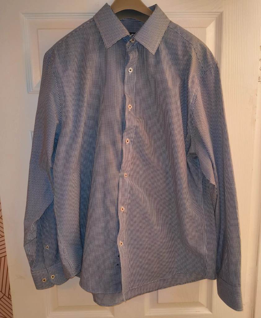 George Mens Size UK 17 / XL Extra Large long Sleeve Smart Occasion Shirt