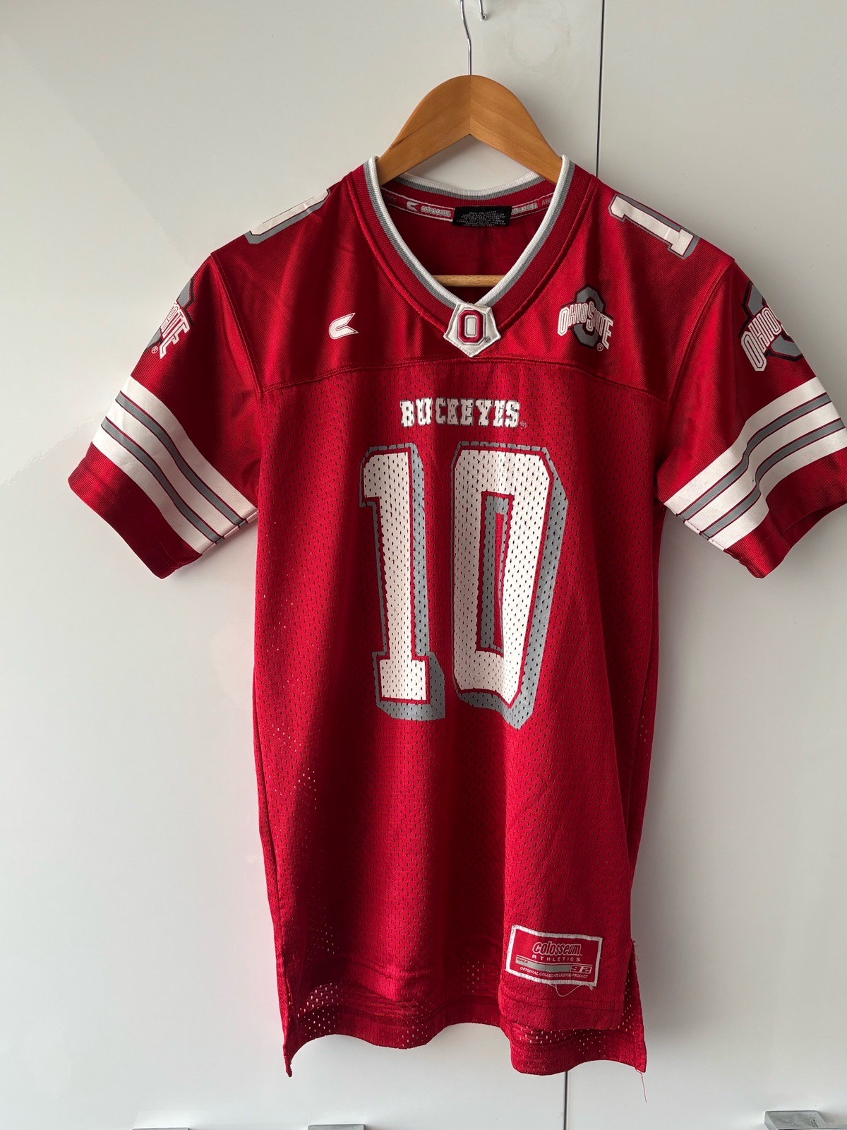 Ohio State Buckeyes #10 American Football Jersey - Colosseum Athletics age 12-14