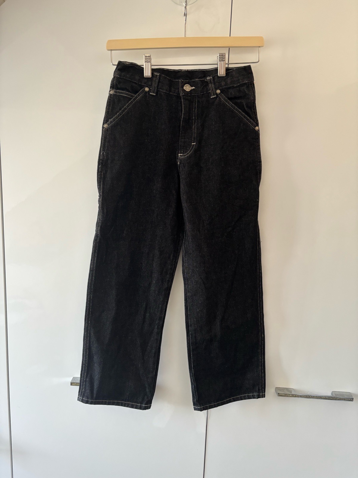 French Toast Black Carpenter Denim Jeans - Size 10 (Kids/Youth)