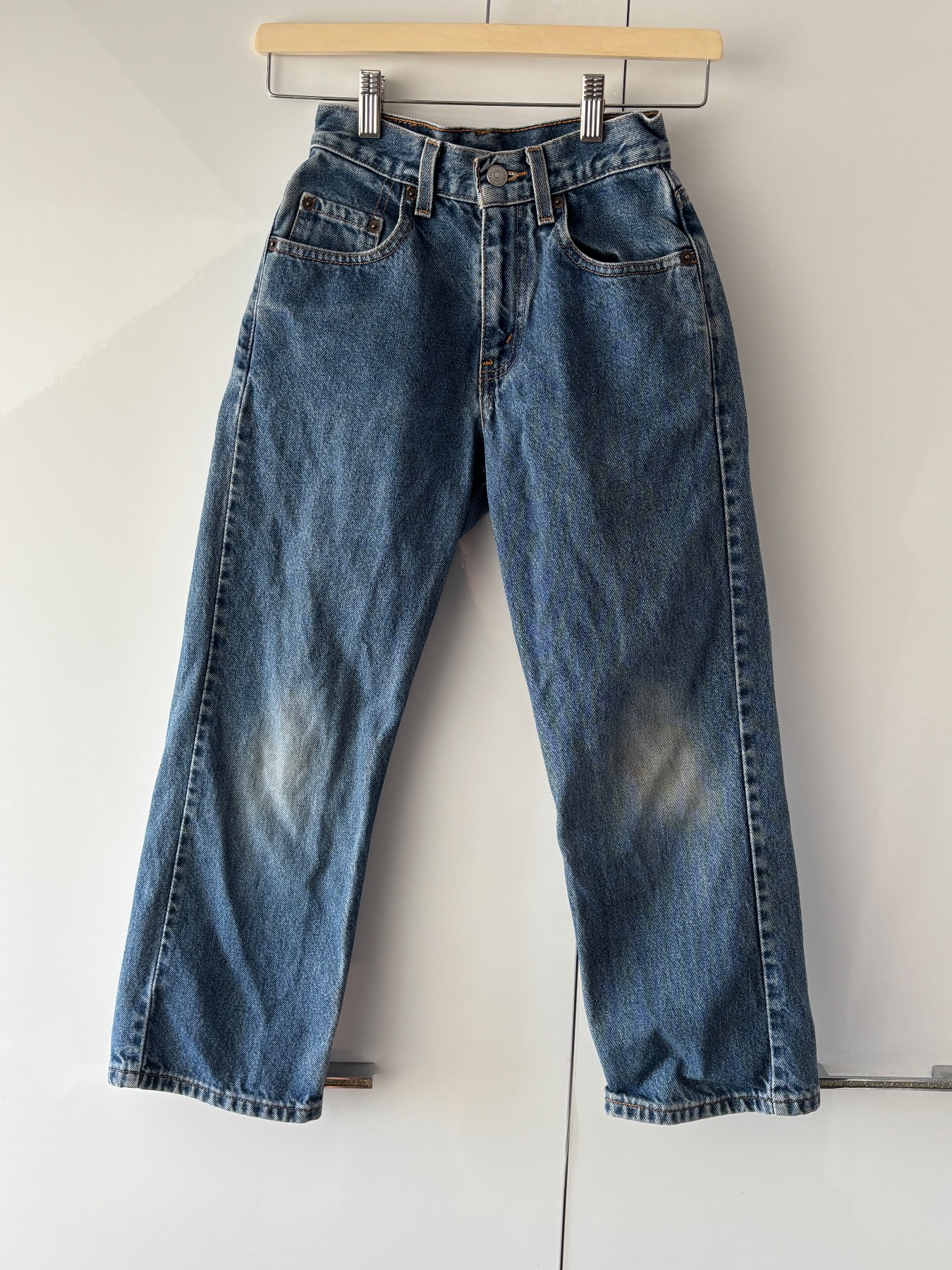 Vintage Levi's 569 Loose Fit Slim Jeans Boys Youth Size 10 Slim - W22 L24
