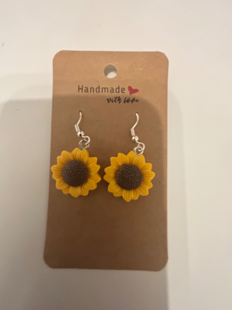 Sterling Silver Earrings - Sunflowers (small) - Brand New & Sealed!!