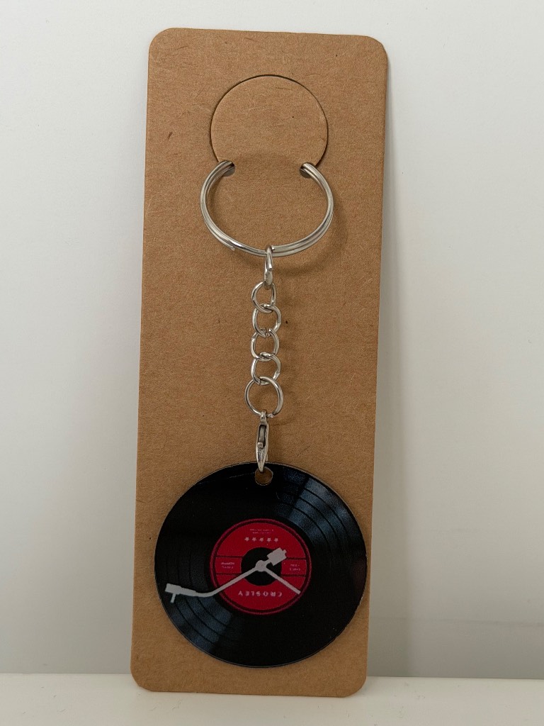 Music Vinyl Keyring - Brand New & Sealed!!