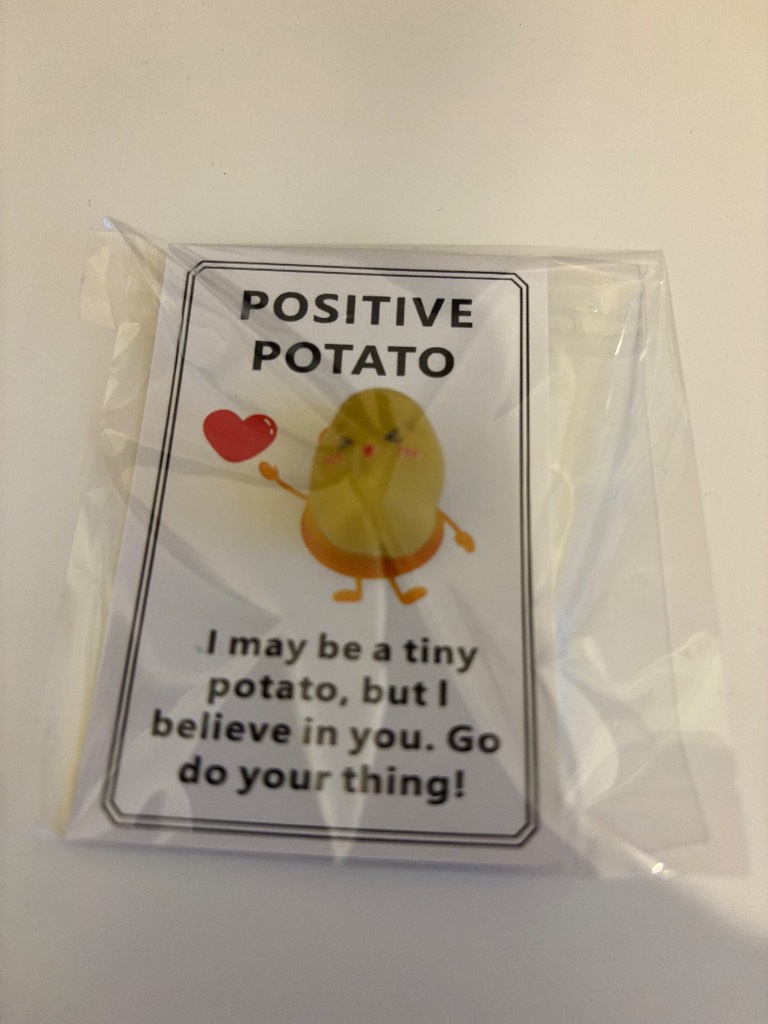 Positive Potato Pocket Hug - Brand New & Sealed!!