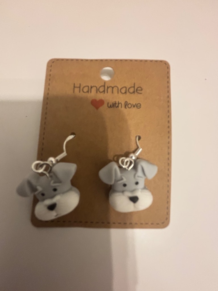 Sterling Silver Earrings - Dogs - Brand New & Sealed!!
