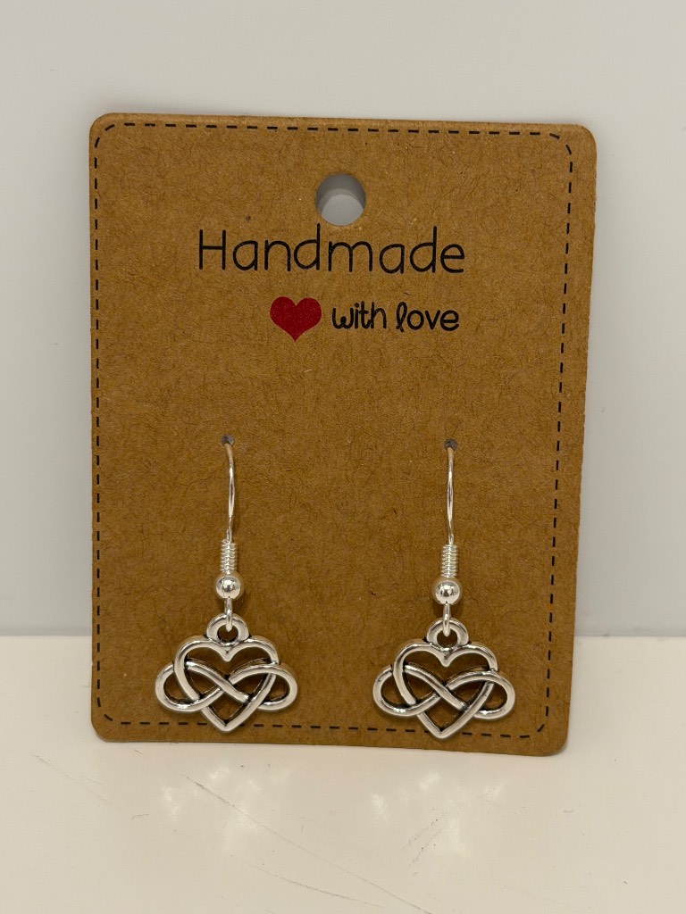 Sterling Silver Earrings - Infinity - Brand New & Sealed!!