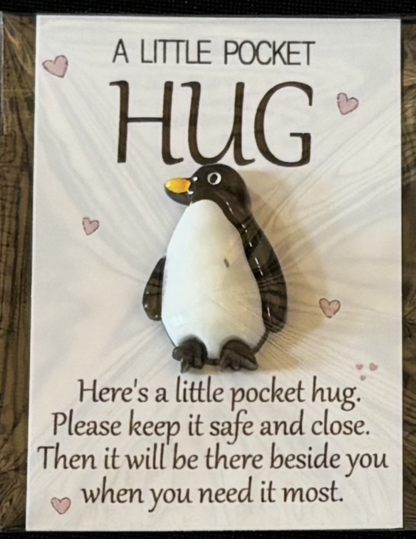 Penguin Pocket Hug - Brand New & Sealed!!