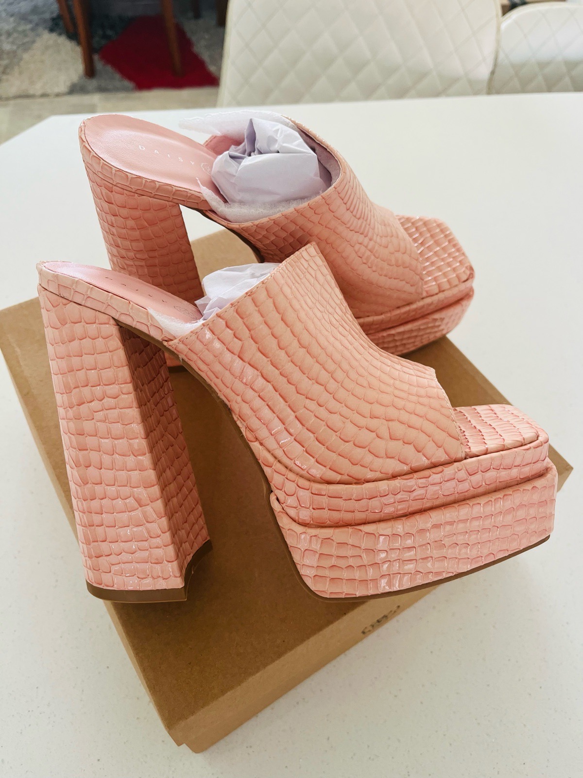 Daisy Street chunky heels
