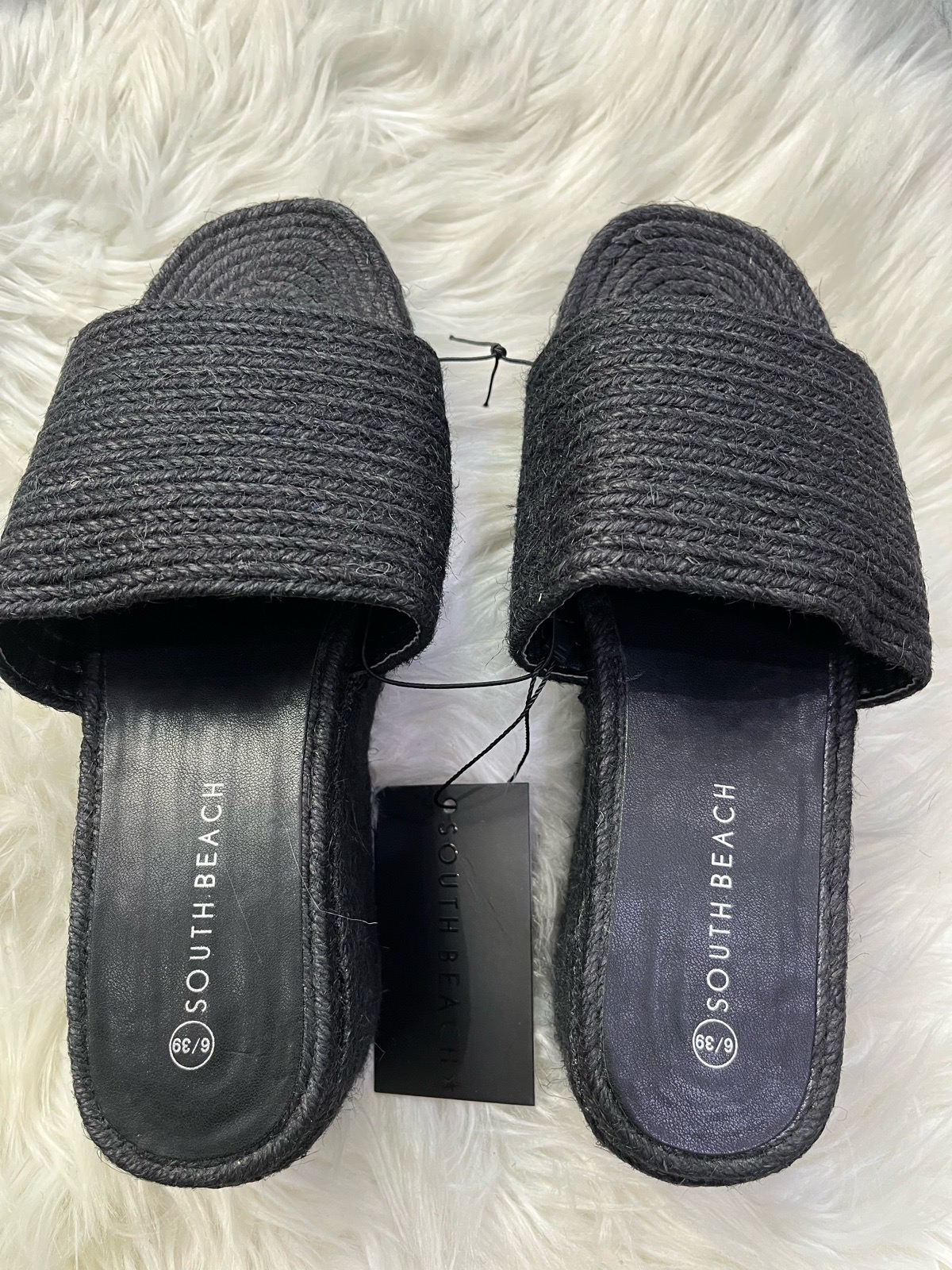 South Beach platform espadrilles