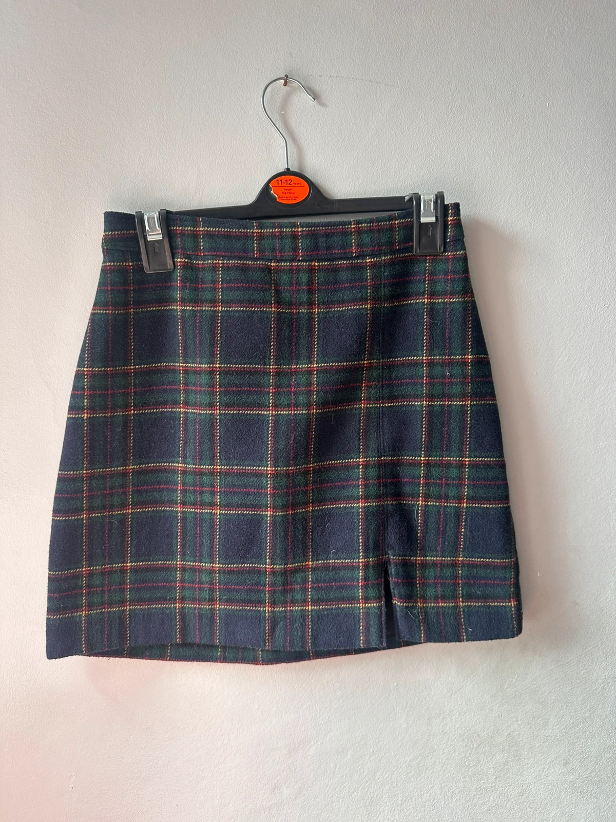 Hollister Tartan Plaid Mini Skirt | Size XS | Ultra High Rise