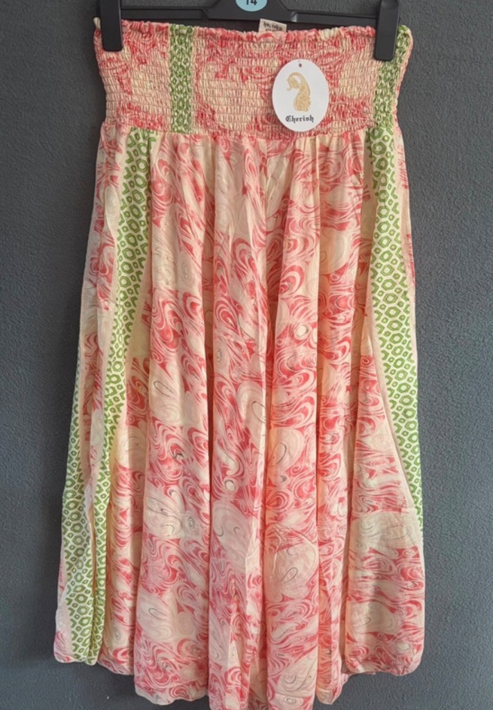 womens 100% silk trousers, BNWT wide leg, lightweight, summer, 8-18 holiday, festival