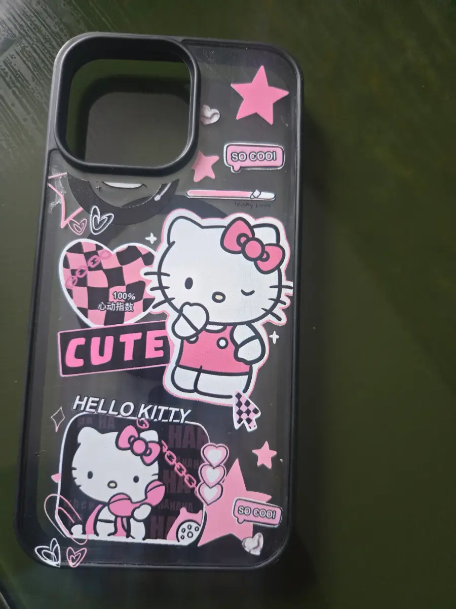 Hello Kitty iphone 15 pro max case great condition
