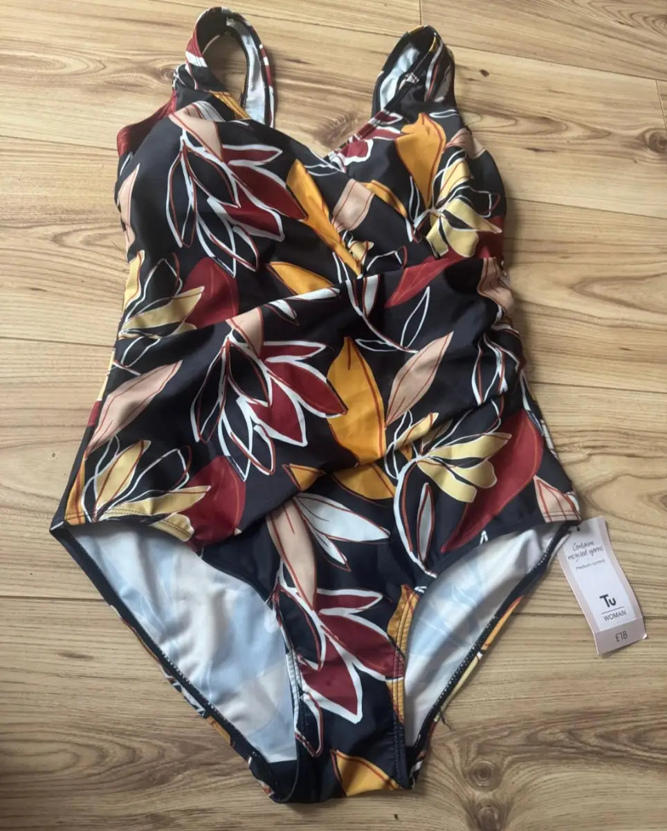 Ladies tu one piece swim suit size 12 brand new summer sale