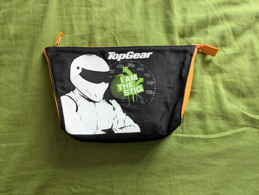 Top Gear I am the Stig toiletries bag