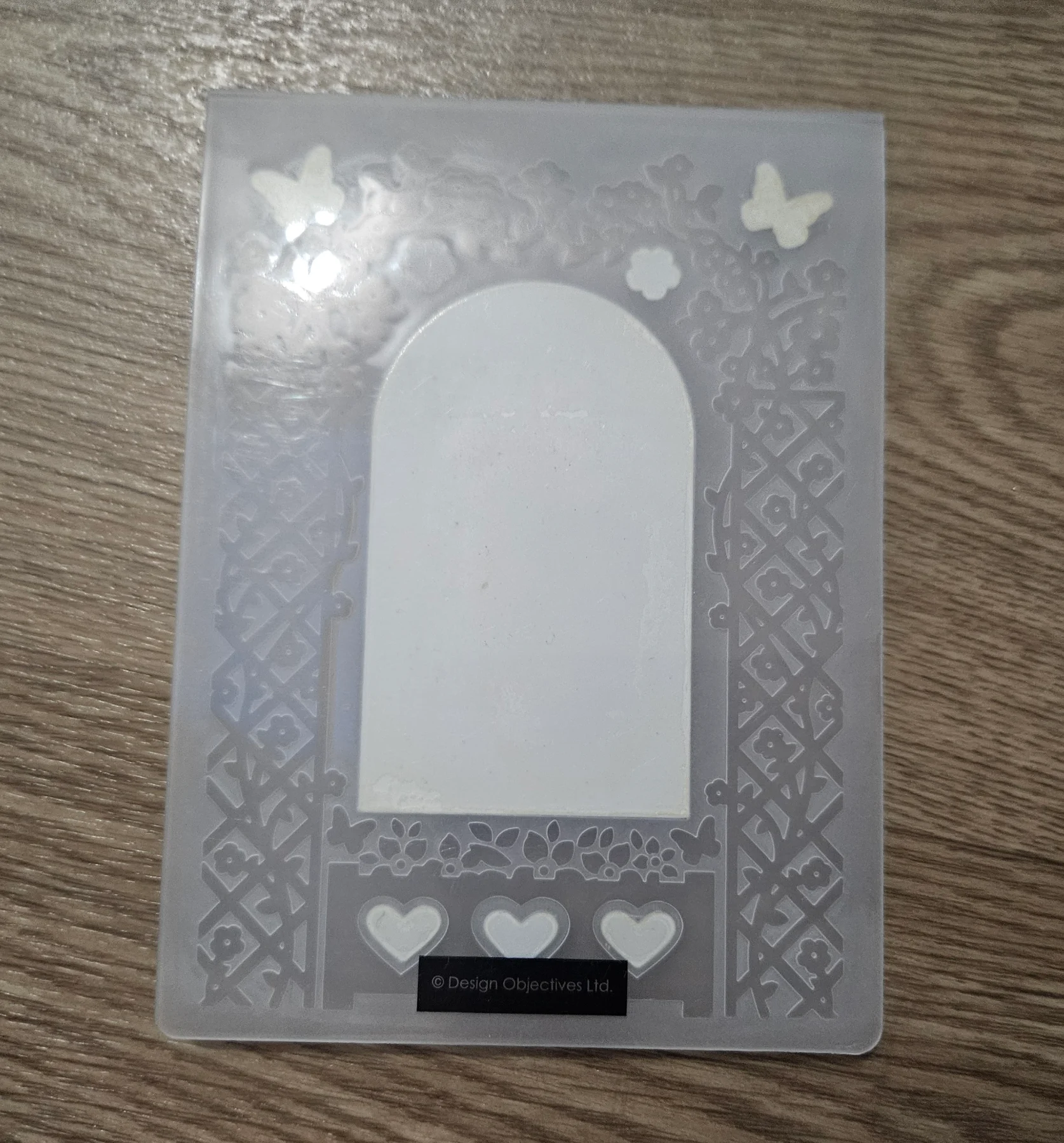 Design Objectives Garden Arched Window Trellis Cut & Emboss Folder